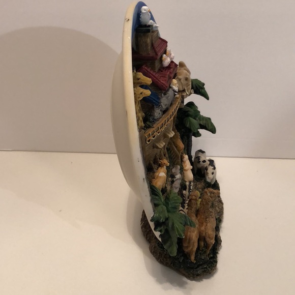 Vintage Herco Gifts 3D Noah’s Ark Collectors Plate - Picture 5 of 8